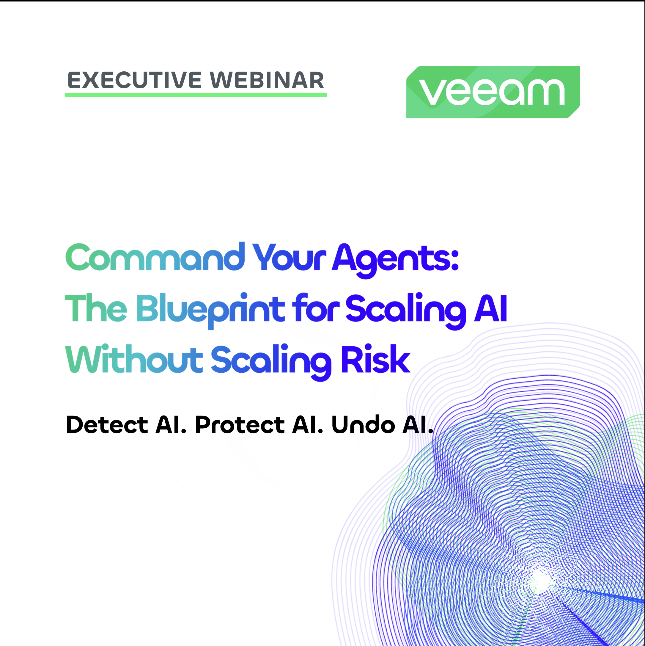 Veeam executive webinar template