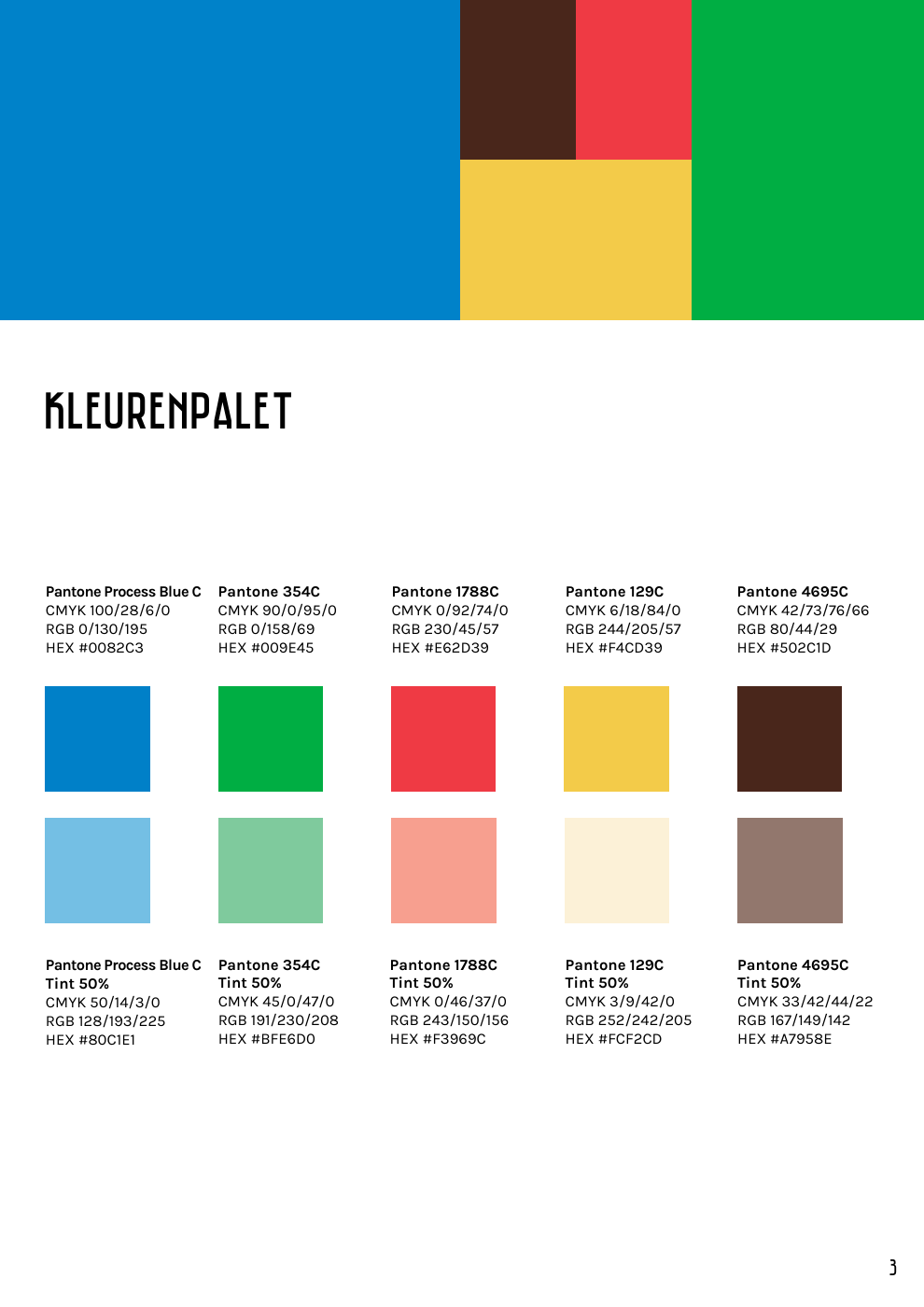 ZAANS brandbook color palette reference