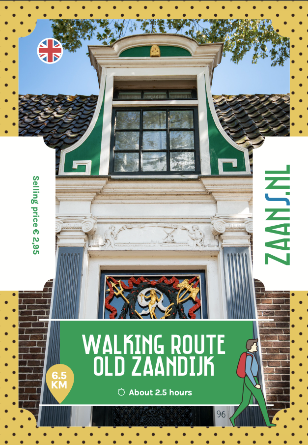 English cover of the Walking Route Old Zaandijk guide