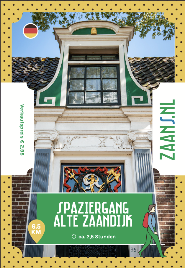 German cover of the Spaziergang Alte Zaandijk guide
